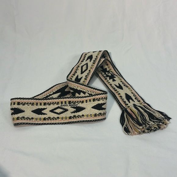 Isabel Marant Belt Woven Tie Belt - Picture 1 of 8